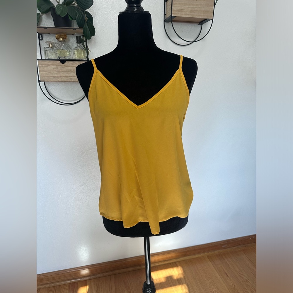 Yellow Blouse Tank